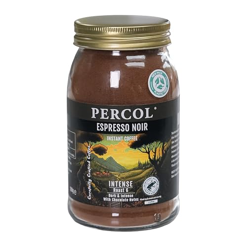 Percol - Espresso Noir Intense Instant Coffee (6x100g)