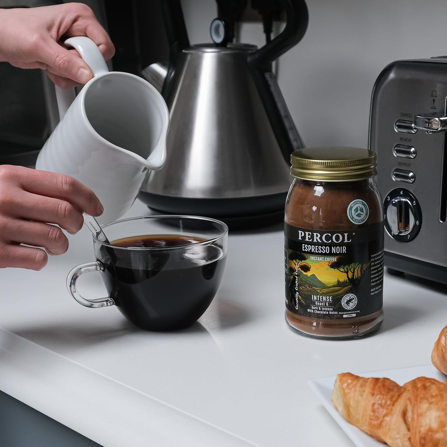 Percol Espresso Noir Instant Coffee, 100g