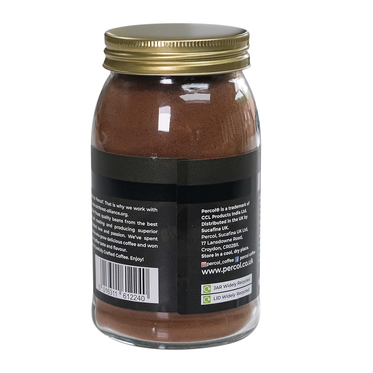 Percol Espresso Noir Instant Coffee, 100g