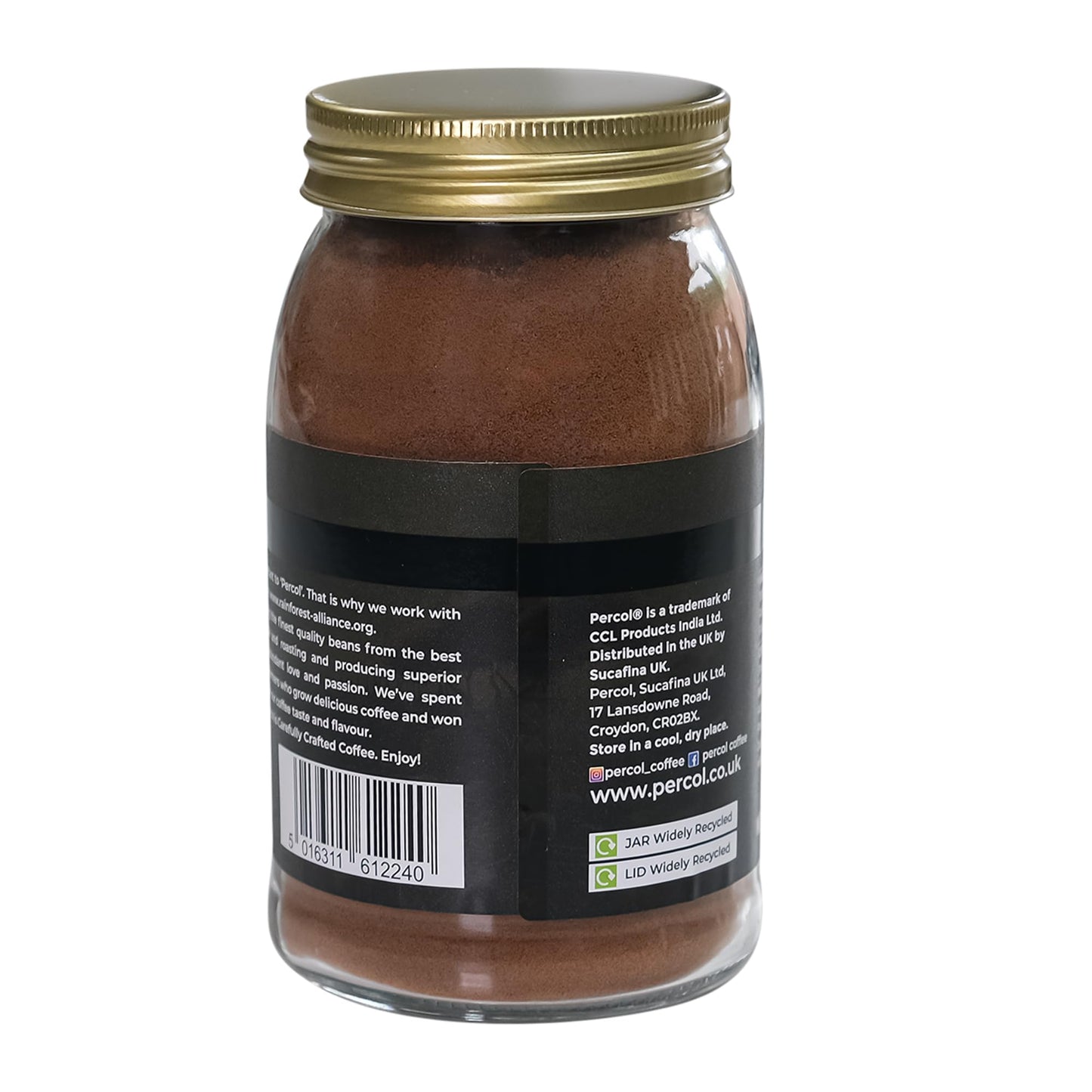 Percol Espresso Noir Instant Coffee, 100g