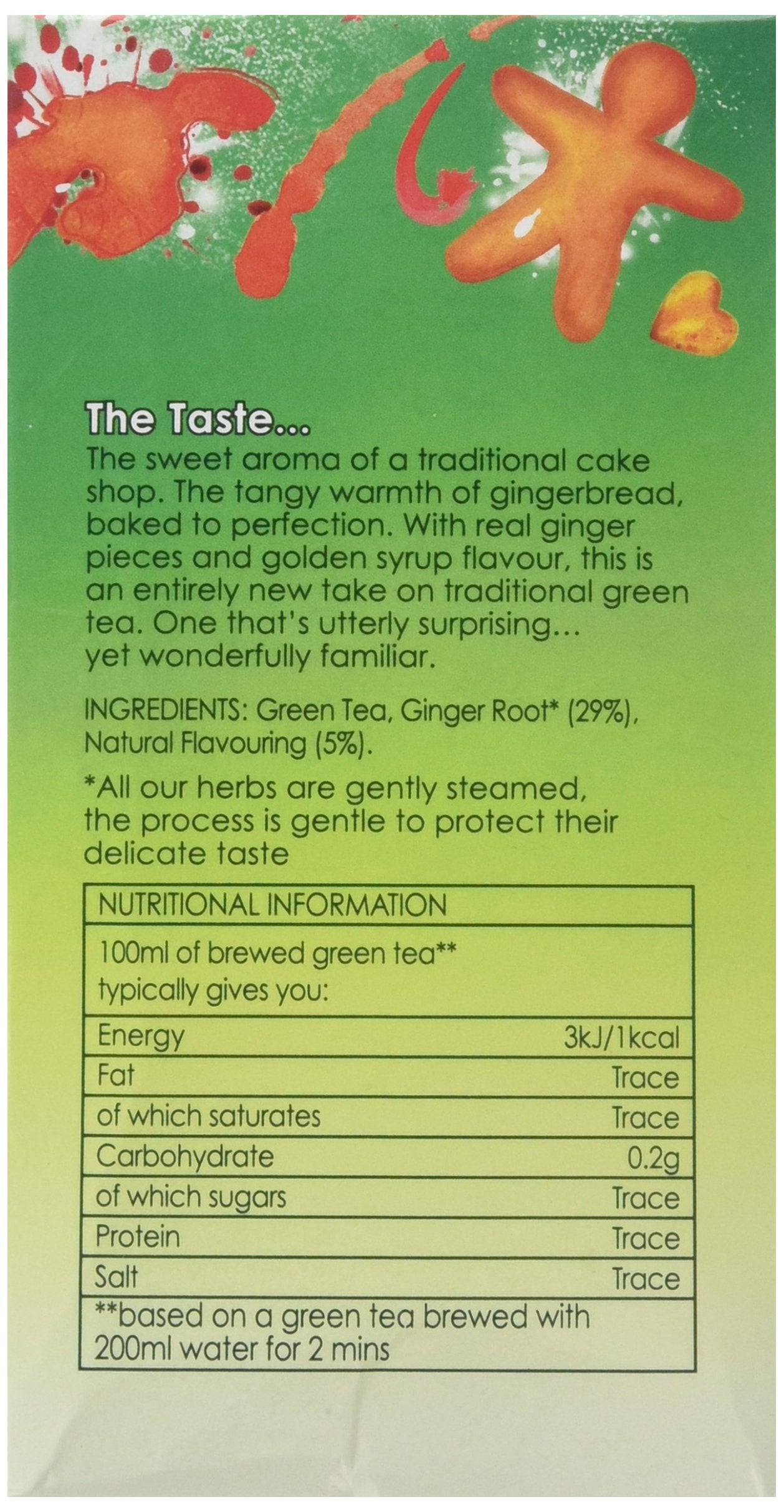 Twinings Gingerbread Green Tea, 40g