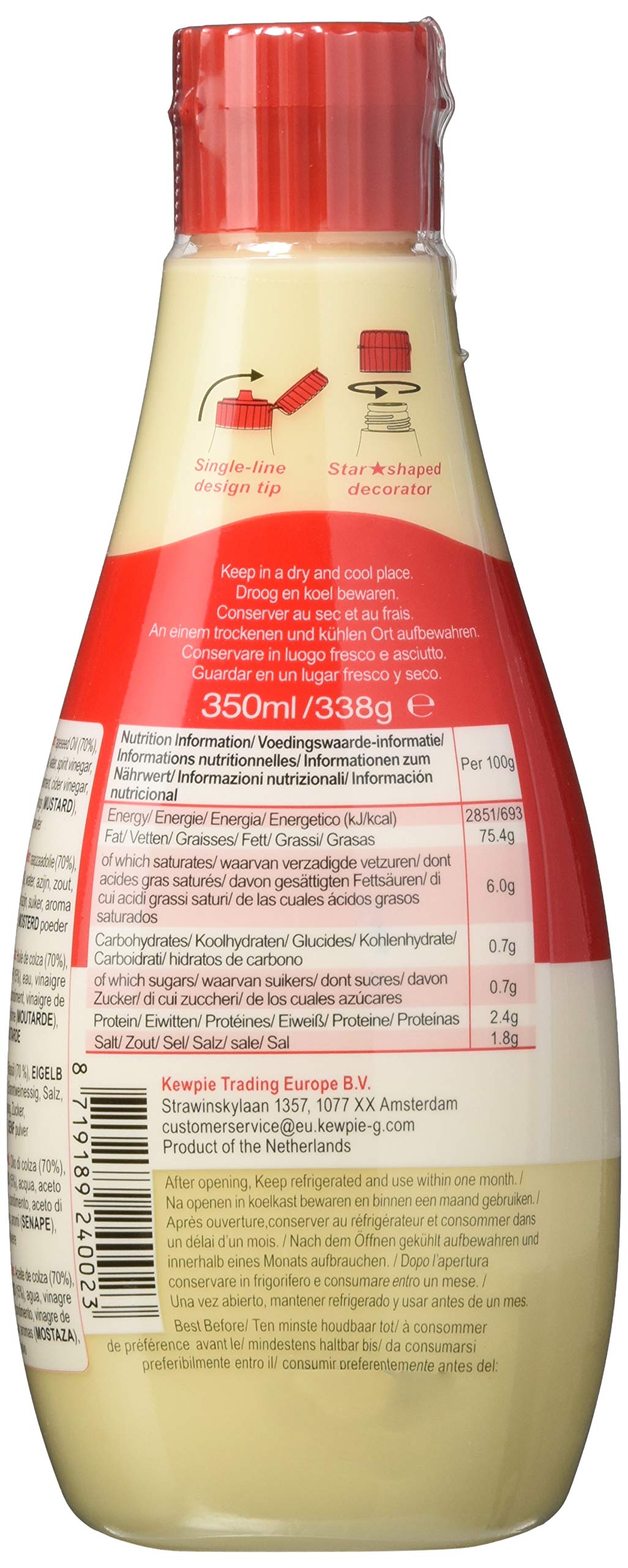 Kewpie Mayonnaise 350ml