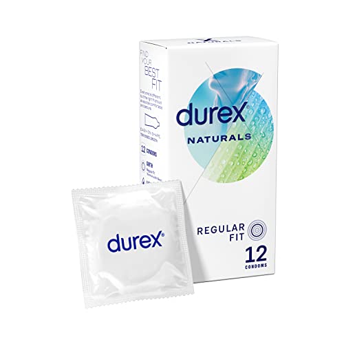 Durex Naturals Condoms, Pack of 12