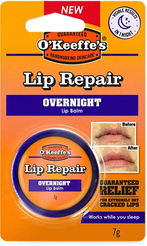 O'Keeffe's Lip Repair SPF15 Lip Balm 4.2g & Lip Repair Overnight 7g (Twin Pack)