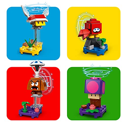 LEGO 71386 Super Mario Character Pack Series 2, Collectible Toy, 1 Unit (Style Picked at Random)