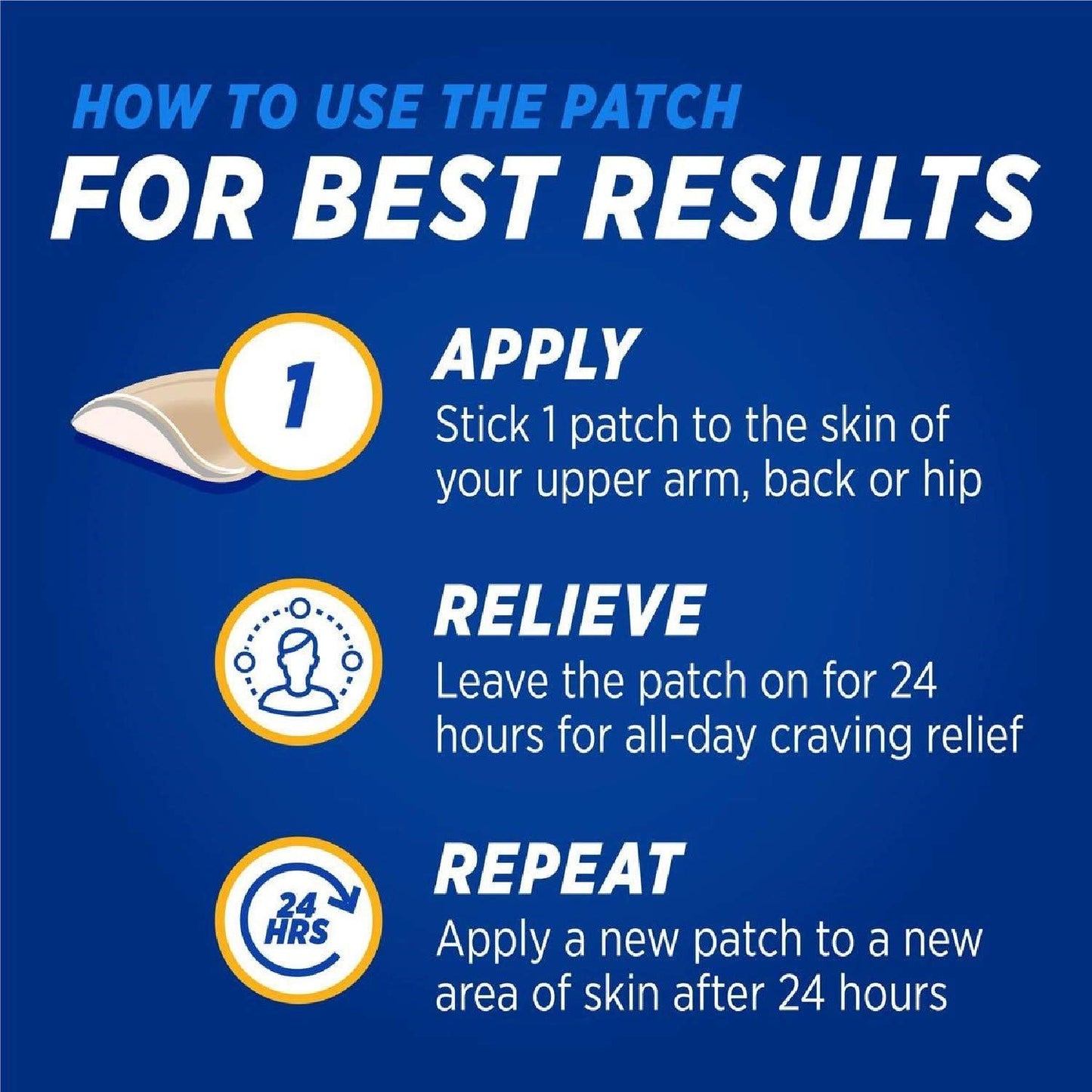 Nicotinell Nicotine Patch Stop Smoking Aid Step 1, 21 mg 24 Hour 21 Patches
