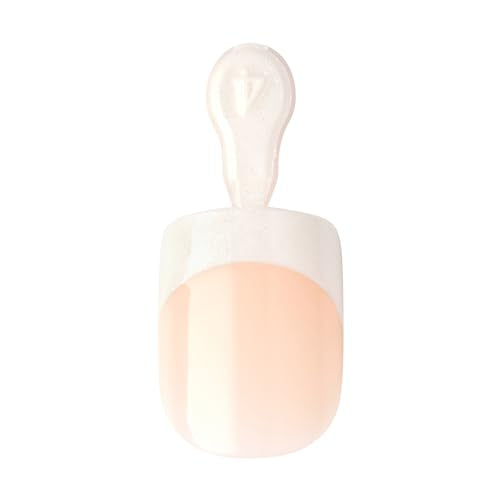 Kiss Everlasting Real Short Length French Nails, Pearl White Tip