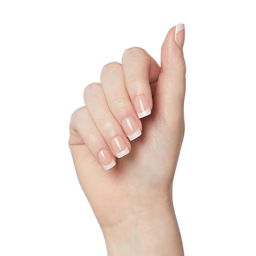 Kiss Everlasting Real Short Length French Nails, Pearl White Tip