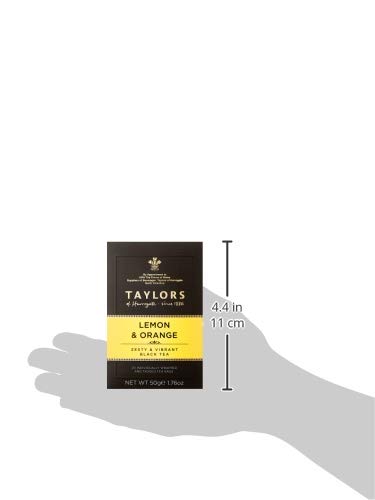 Taylors of Harrogate Lemon & Orange Tea Bags, Pack of 20