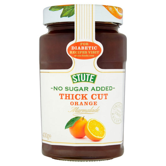 Stute Thick Cut Orange Marmalade 430 g (Pack of 6)