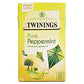 Twinings Pure Peppermint Flavoured Tea Bags - 80 Biodegradable Bags (Multipack of 4 x 20)