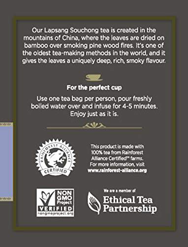 Taylors of Harrogate Lapsang Souchong Tea, Pack of 20 Tea Bags