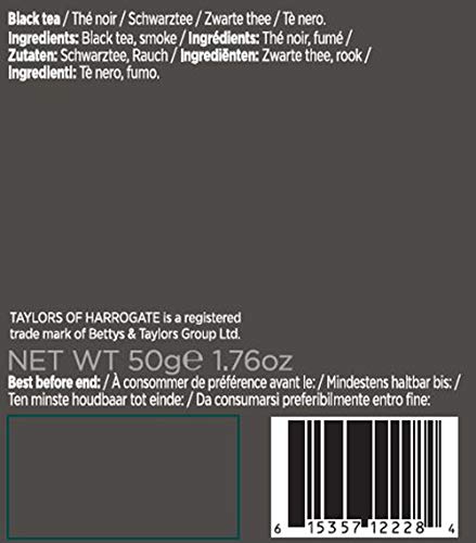 Taylors of Harrogate Lapsang Souchong Tea, Pack of 20 Tea Bags