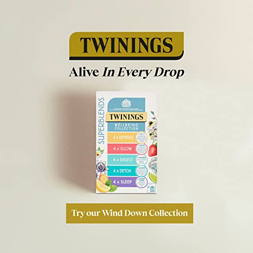 Twinings Wind Down Collection Tea Selection, 20 Mixed Tea Bags