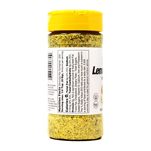 Badia Lemon Pepper Seasoning 184.3g (6.5 oz)