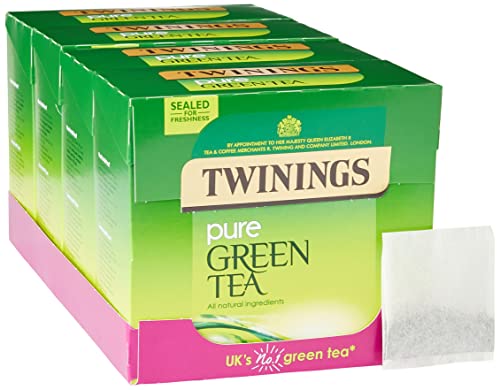 Twinings Pure Green Tea 320 Tea Bags (Multipack of 4 x 80 Tea Bags)