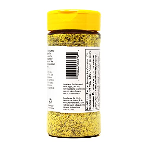 Badia Lemon Pepper Seasoning 184.3g (6.5 oz)