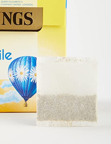 Twinings Pure Camomile Flavoured Tea - 320 BiodegradableTea Bags (Multipack of 4 x 80 Bags)