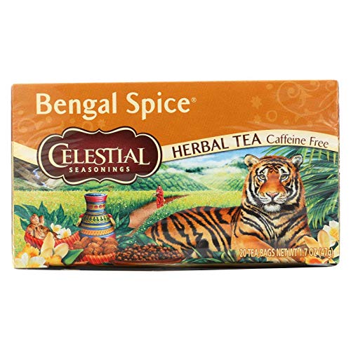 Celestial Seasonings Bengal Spice Herbal Tea, 47g