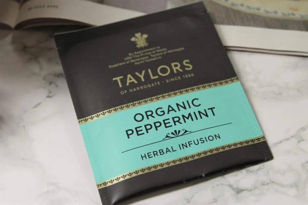 Taylors of Harrogate Peppermint, 100 Tea Bags (Pack of 1, Total 100 Teabags)