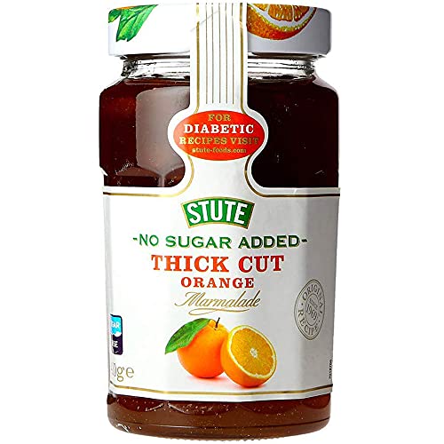 Stute Diabetic Thick Cut Orange Marmalade. 430g