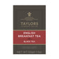Taylors of Harrogate English Breakfast Tea, Pack of 20