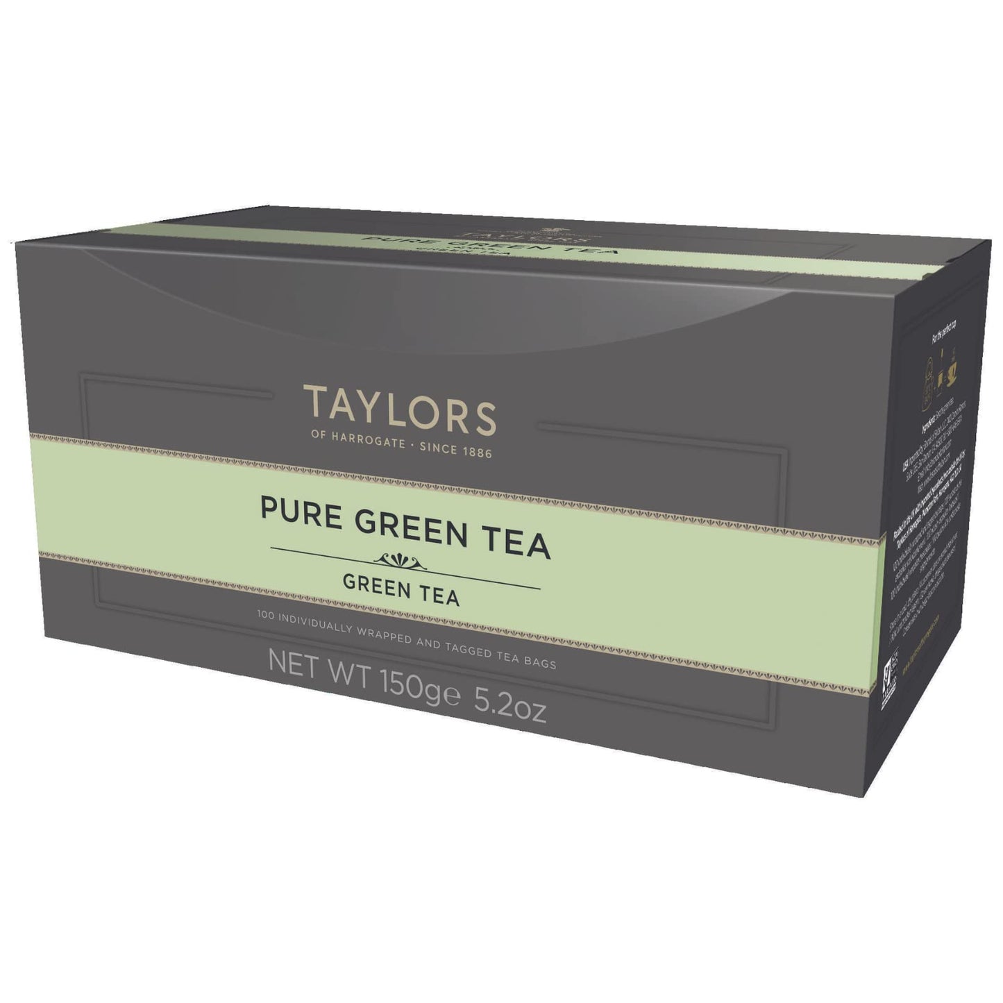 Taylors of Harrogate Green Tea, 100 Tea Bags (Pack of 1, Total 100 Teabags)