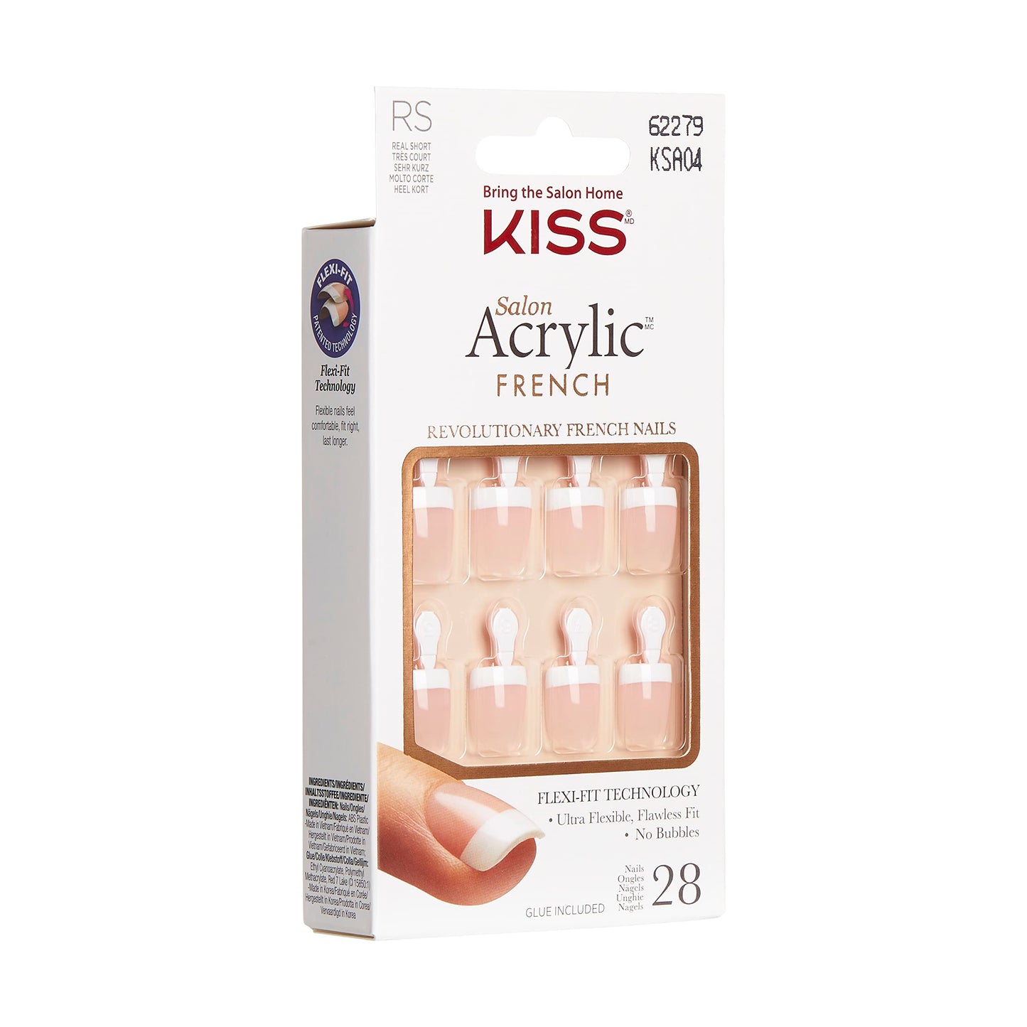 KISS Salon Acrylic French Collection, Dry Spell