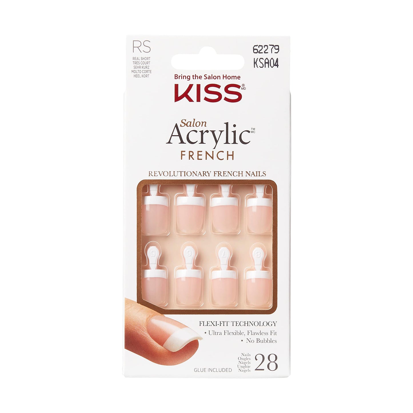 KISS Salon Acrylic French Collection, Dry Spell