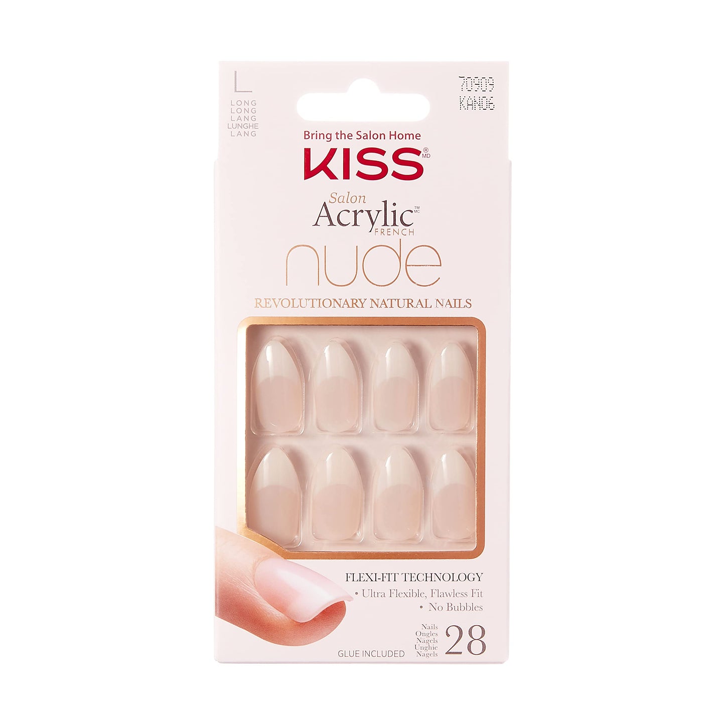 KISS Salon Acrylic French Nude Collection, Sensibility