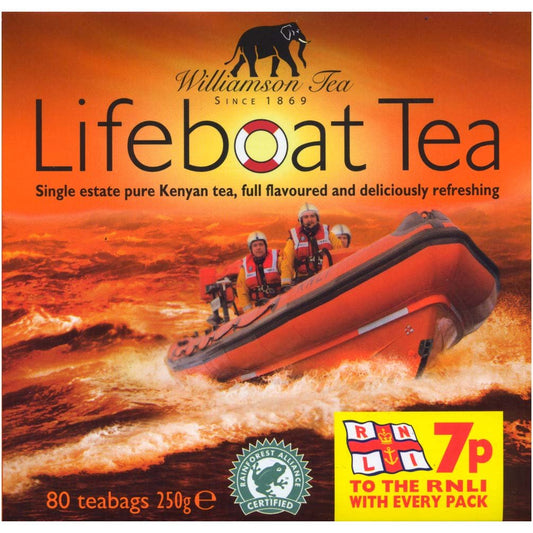 Williamson Tea Lifeboat Tea Bags 1x80