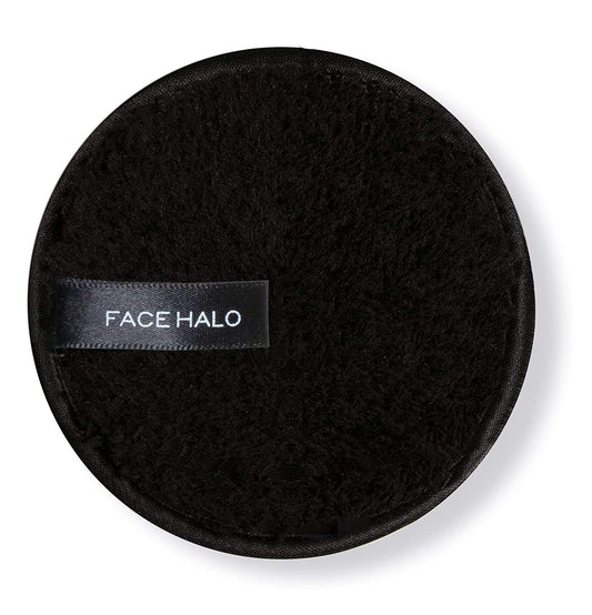 Face Halo Pro Makeup Remover, Eco-Friendly, Reusable, Vegan Friendly, Black, Set of 3 (Pack of 1)