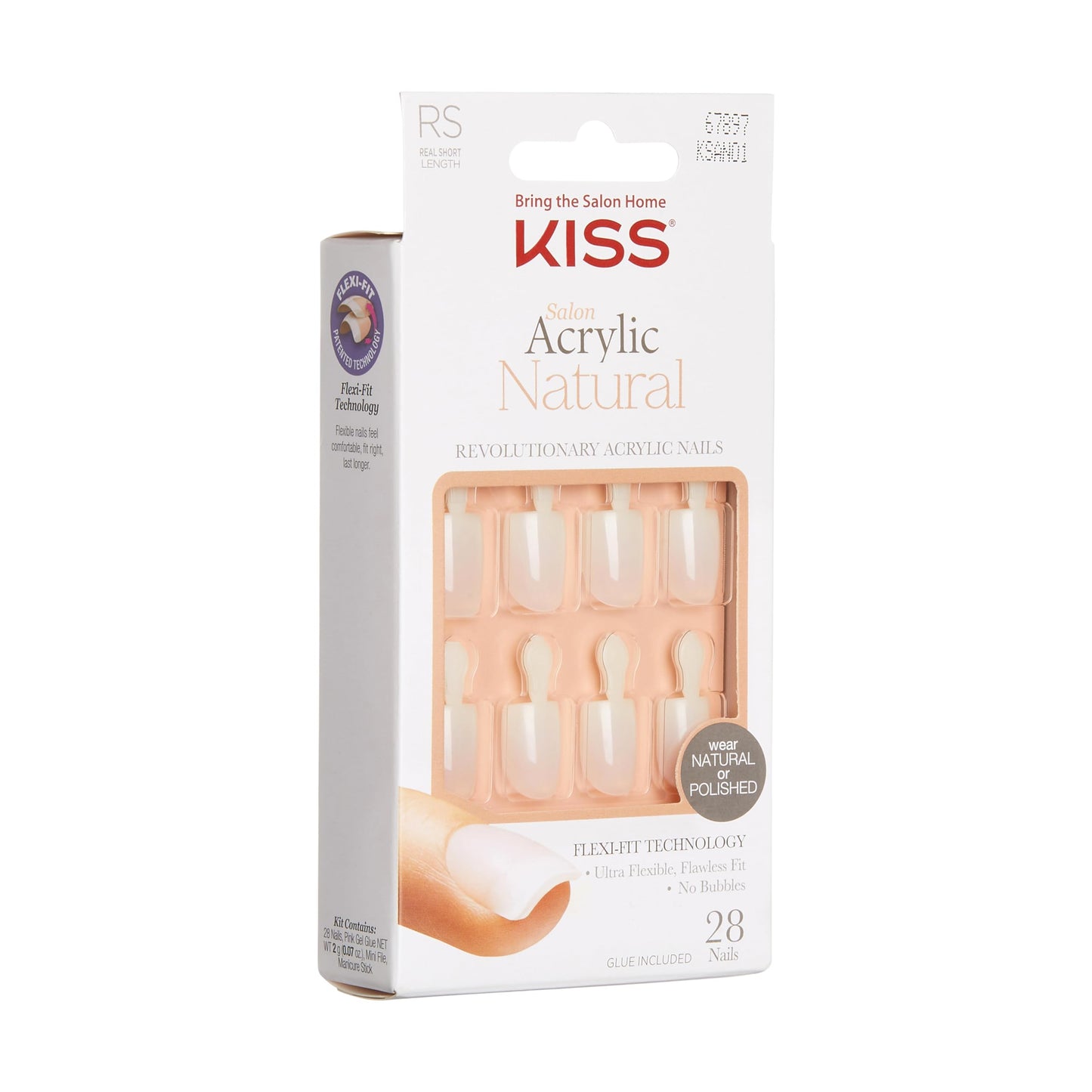 KISS Salon Acrylic Natural Collection, Brief Encounter