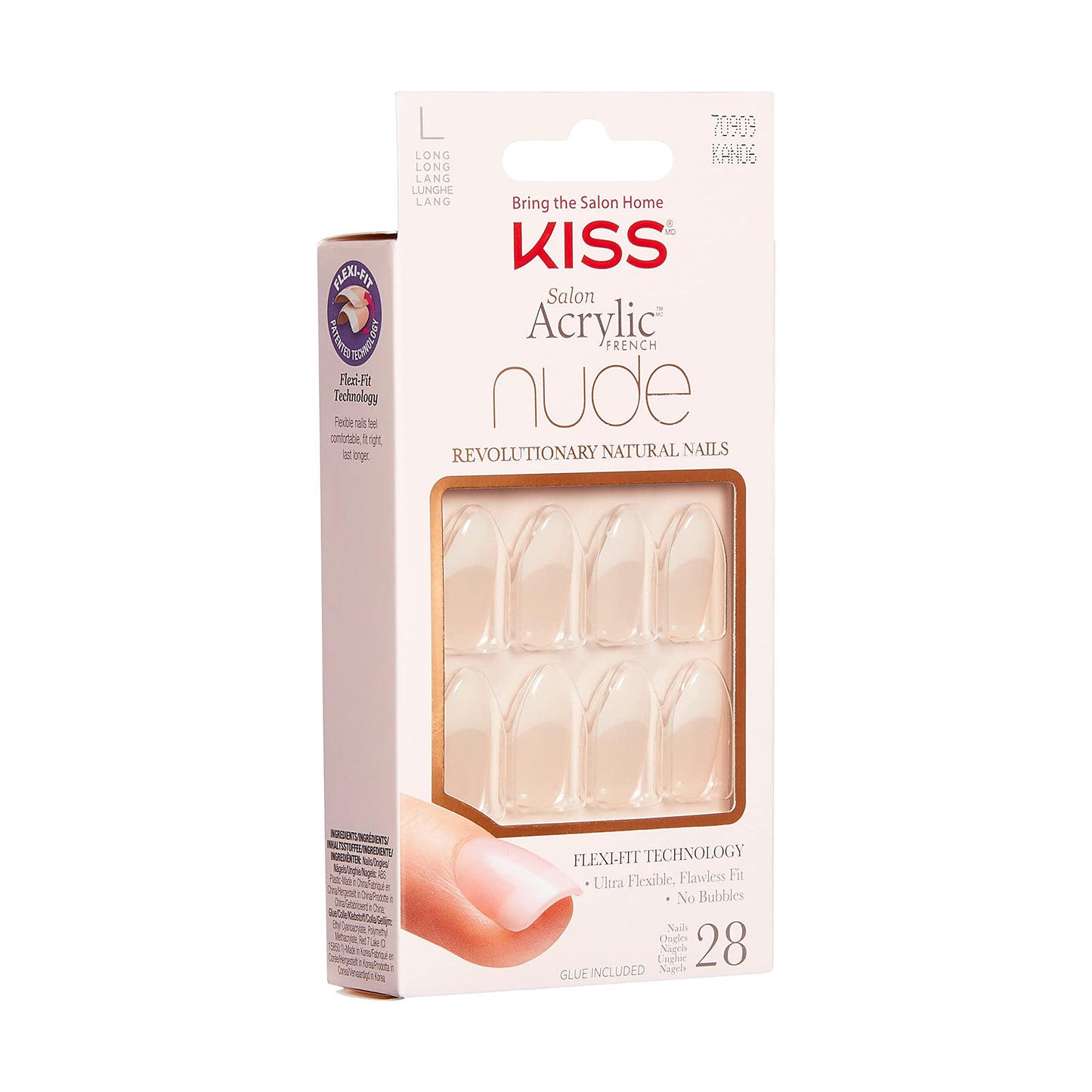 KISS Salon Acrylic French Nude Collection, Sensibility