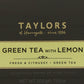 Taylors of Harrogate Green Tea with Lemon, 100 Tea Bags (Pack of 1, Total 100 Teabags)