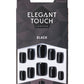 Elegant Touch Core Colour Nails Black