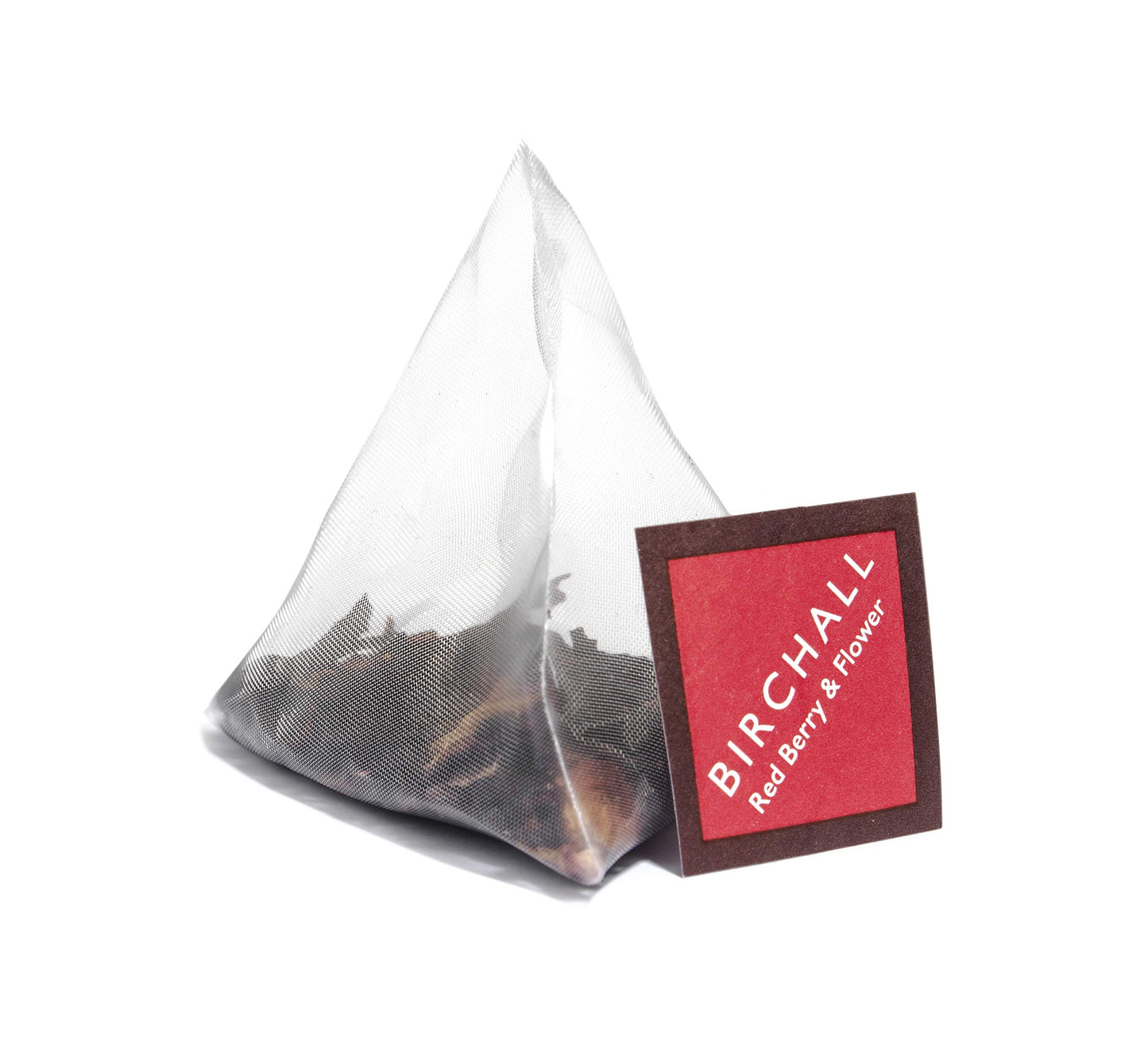 Birchall Tea Bags, Red Berry & Flower Tea Gift, Caffeine Free Tea Bursting with Full Flavour, Perfect Vegan Gifts, 80 Plant-Based Prism Tea Bags