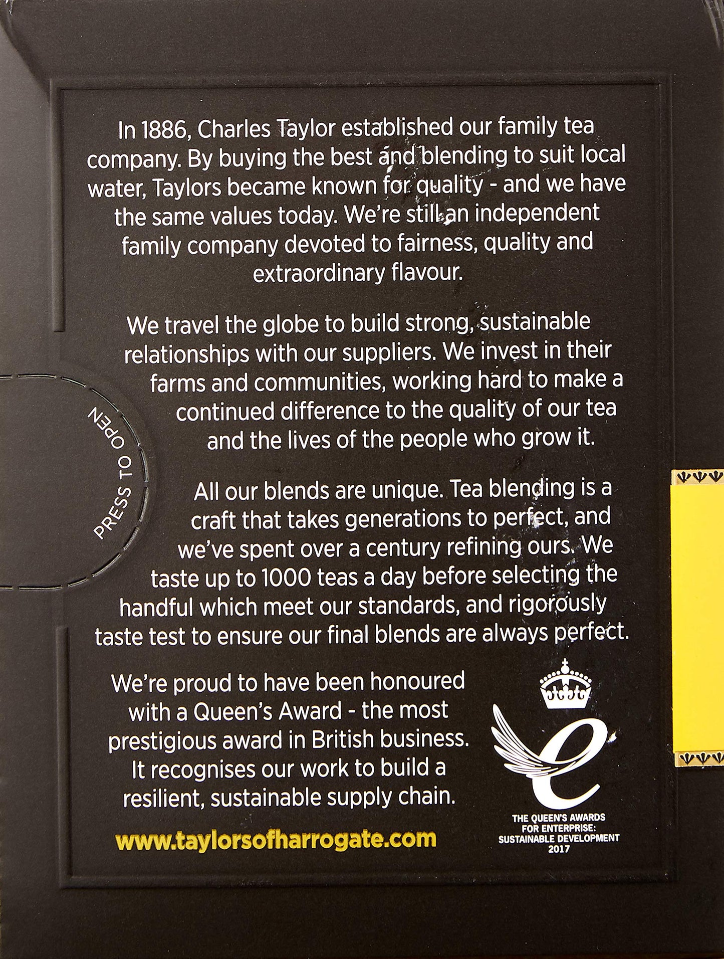 Taylors of Harrogate Lemon & Orange Tea Bags, Pack of 20