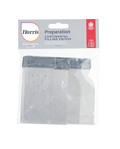 Harris Seriously Good Continental Filling Knives 4 Pack 102064328, 1 x 2", 1 x 3", 1 x 4",1 x 5"