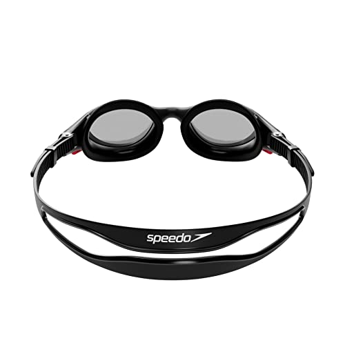 Speedo Plain Moulded Silicone Swim Cap and Biofuse 2.0 Swimming Goggles