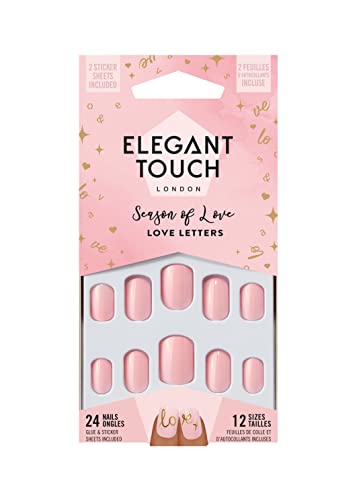 Elegant Touch Season of Love - Love Letters, 12 Nail sizes