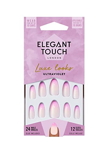 Elegant Touch Luxe Looks - Ultra Violet, 12 Nail sizes