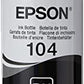 Epson EcoTank 104 Black Genuine Ink Bottle,Single