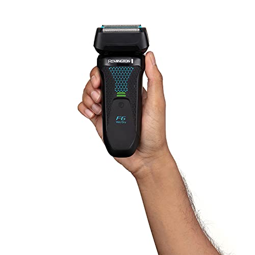 Remington F6 Style Series Aqua Electric Shaver for Men; F6000, Black