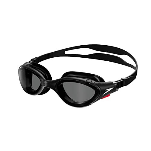 Speedo Plain Moulded Silicone Swim Cap and Biofuse 2.0 Swimming Goggles