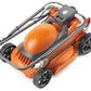 Flymo SimpliStore 340 Li Battery Lawnmower - 40V, 34cm Cutting Width, Close Edge Cutting