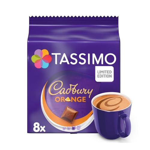 Tassimo Cadbury Orange Hot Chocolate Pods x8