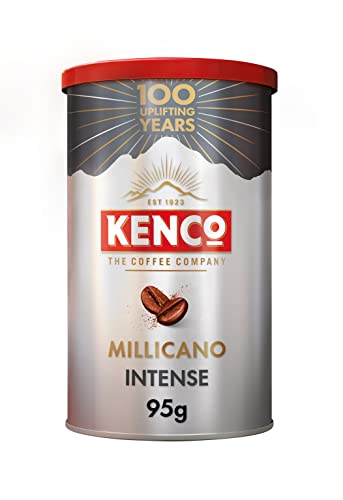 Kenco Millicano Intense Instant Coffee 95g (Pack of 6 Tins, Total 570g)