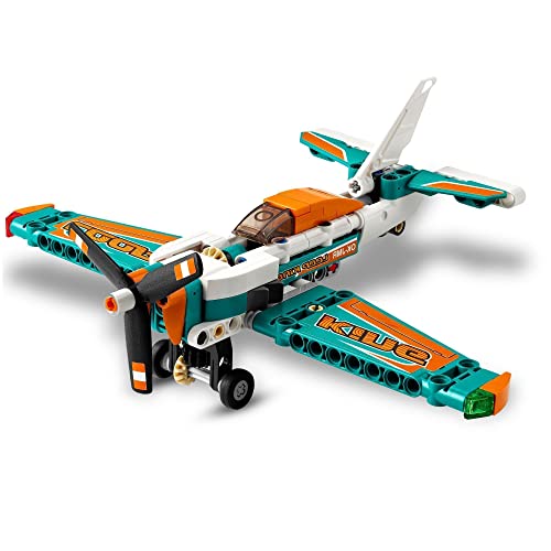 LEGO 42117 Technic Race Plane Toy to Jet Aeroplane 2 in 1 Building Set for Boys and Girls 7 Plus Years Old