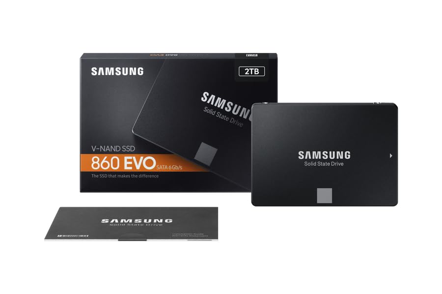 Samsung 860 EVO 2 TB SATA 2.5 Inch Internal Solid State Drive (SSD) (MZ-76E2T0)